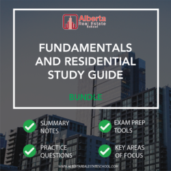 Raman Gakhal of Alberta Real Estate School in Edmonton is offering Fundamentals and Residential Real Estate Course - Study Guide Bundle.