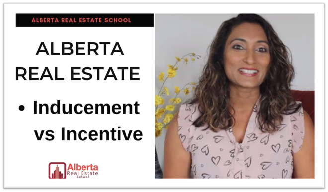 Real Estate Inducement vs Incentive