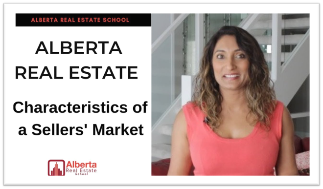 Sample of a video tutorial by the Alberta Real Estate School Instructor, Raman Gakhal to explain the various characteristics of The Seller's Real Estate Market in Alberta.