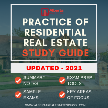 The Ultimate Residential Real Estate Study Guide offered by Alberta Real Estate School