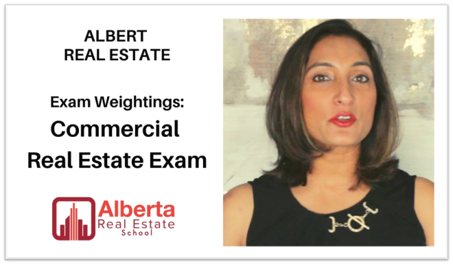 Raman Gakhal of Alberta Real Estate School explaining the weightage to Practise of Commercial Real Estate in the RECA Exam.