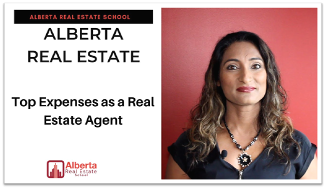 Raman Gakhal of Alberta Real Esatte School carefully explaining the top expenses to expect as a Real Estate Agent.