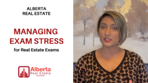 Raman Gakhal of Alberta Real Estate School is talking about managing exam stress while attempting the Alberta Real Estate Exams.