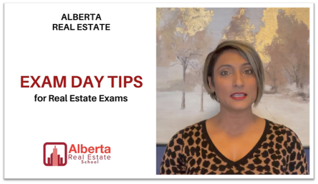 Raman Gakhal of Alberta Real Estate School explains the effective Exam Day Tips that can be useful for passing Real Estate Exams.