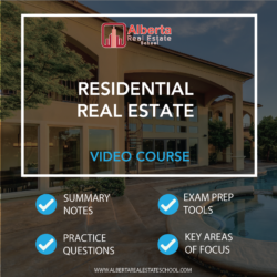Raman Gakhal of Alberta Real Estate School in Edmonton is offering Practice of Residential Real Estate - Video Course.