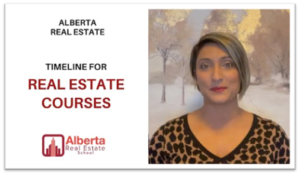 Raman Gakhal of Alberta Real Estate School explains the Timeline for Different Real Estate Courses in Alberta.