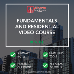 Raman Gakhal of Alberta Real Estate School in Edmonton is offering Fundamentals and Residential Real Estate - Video Course Bundle.