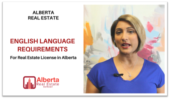 Raman Gakhal of Alberta Real Estate School explaining the English Language Requirements to get a Real Estate License in Alberta.