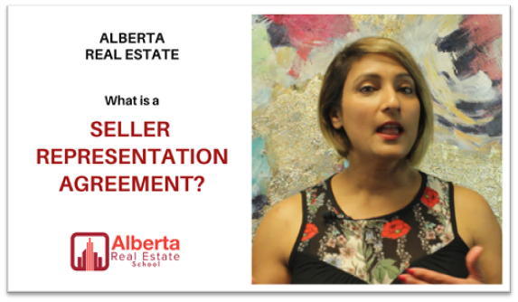 Raman Gakhal of Alberta Real Estate School explaining the meaning, use and various components of a Seller Representation Agreement, also known as the Listing Agreement in Real Estate in Alberta. .